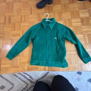 Vintage green velvet zip up * accepting offers * read descriptions